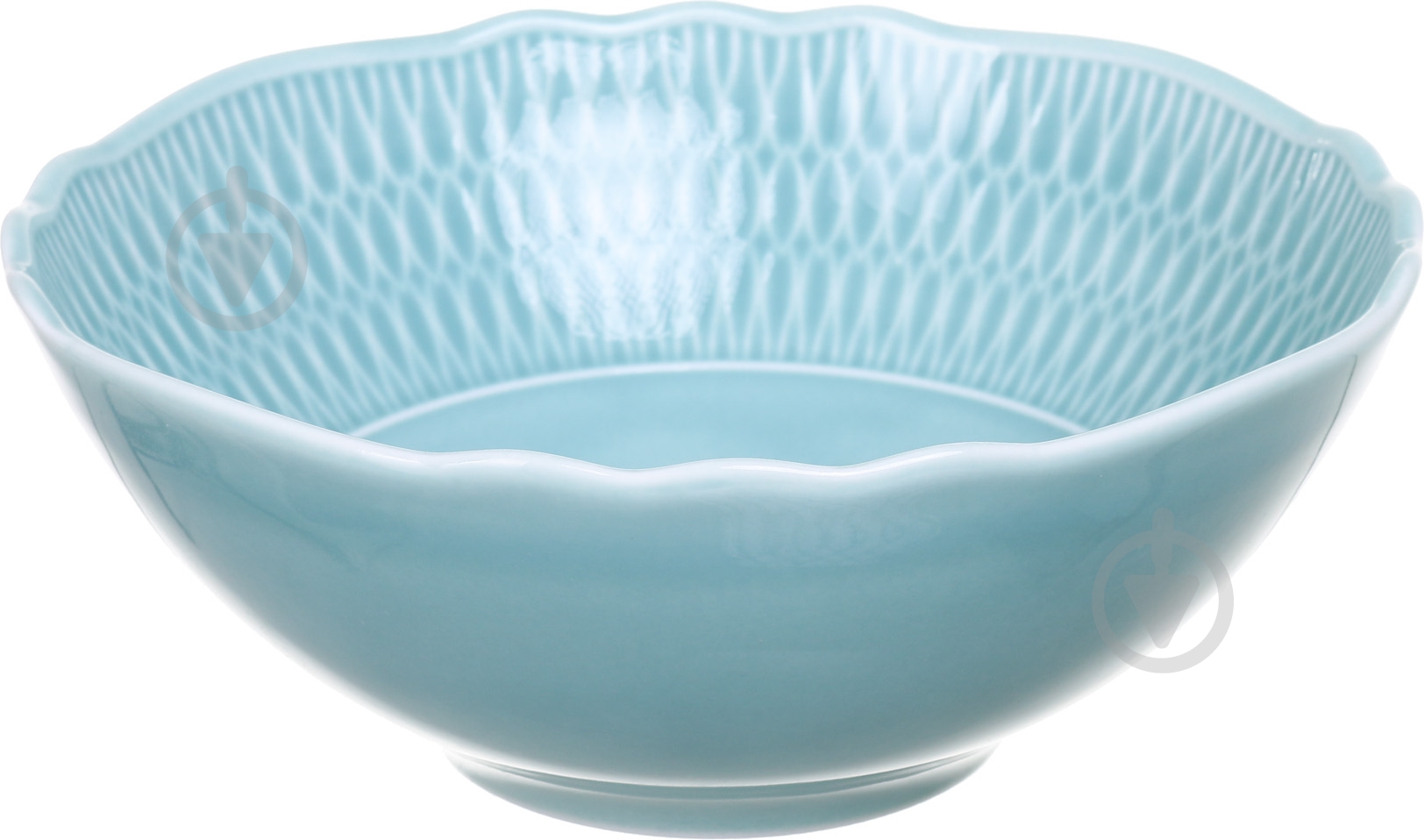 Салатник Cmielow Sofia 17 см фарфоровый ментоловый - фото 2