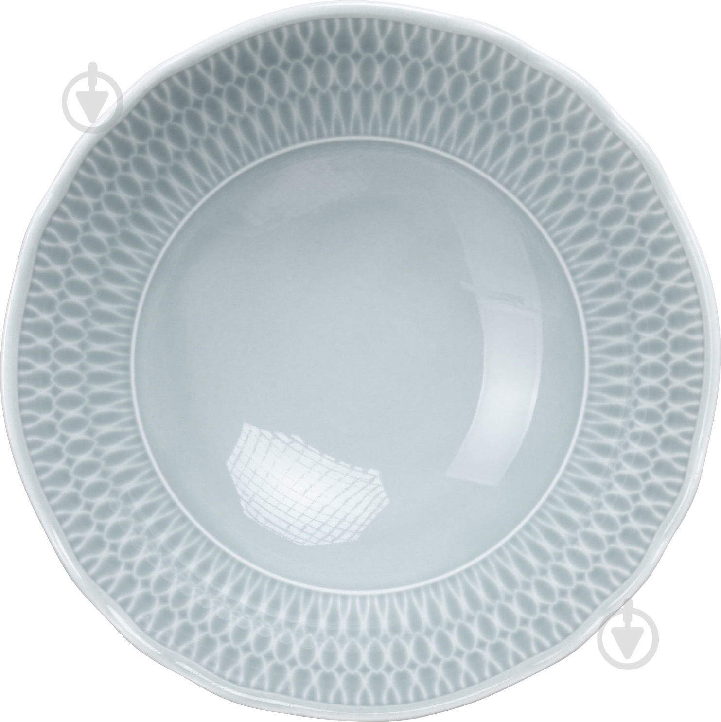 Салатник Cmielow Sofia 17 см фарфоровый ментоловый - фото 6