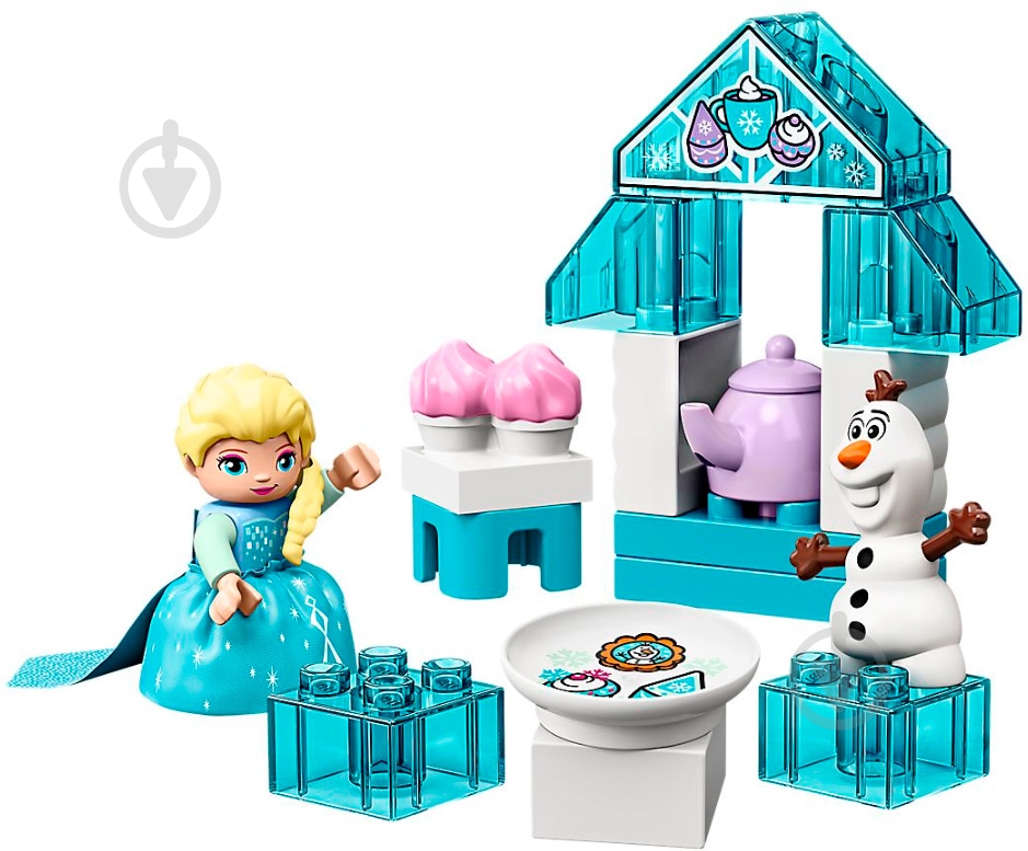 Конструктор LEGO DUPLO Чаепитие Эльзы и Олафа 10920 - фото 12 Конструктор LEGO DUPLO Чаепитие Эльзы и Олафа 10920 - фото 12