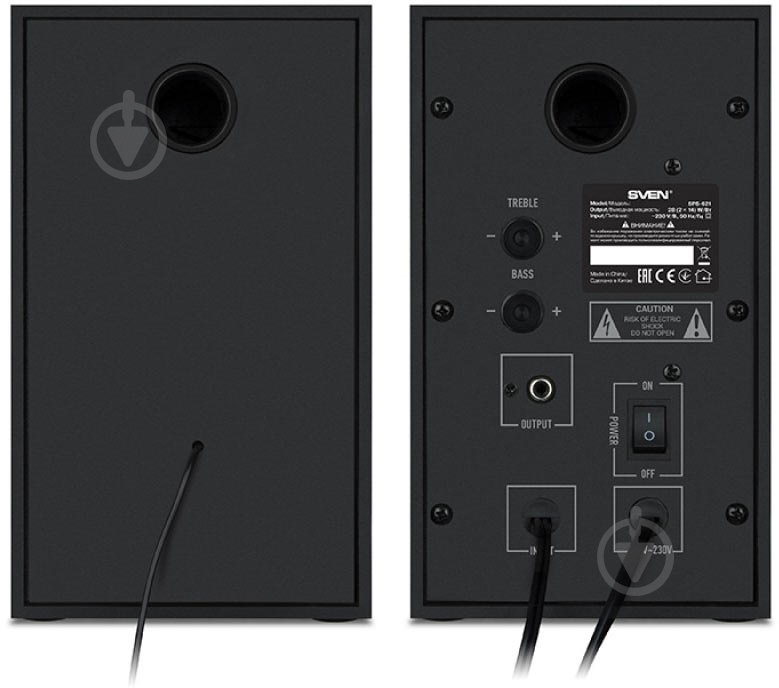 Акустическая система Sven SPS-621 black - фото 3