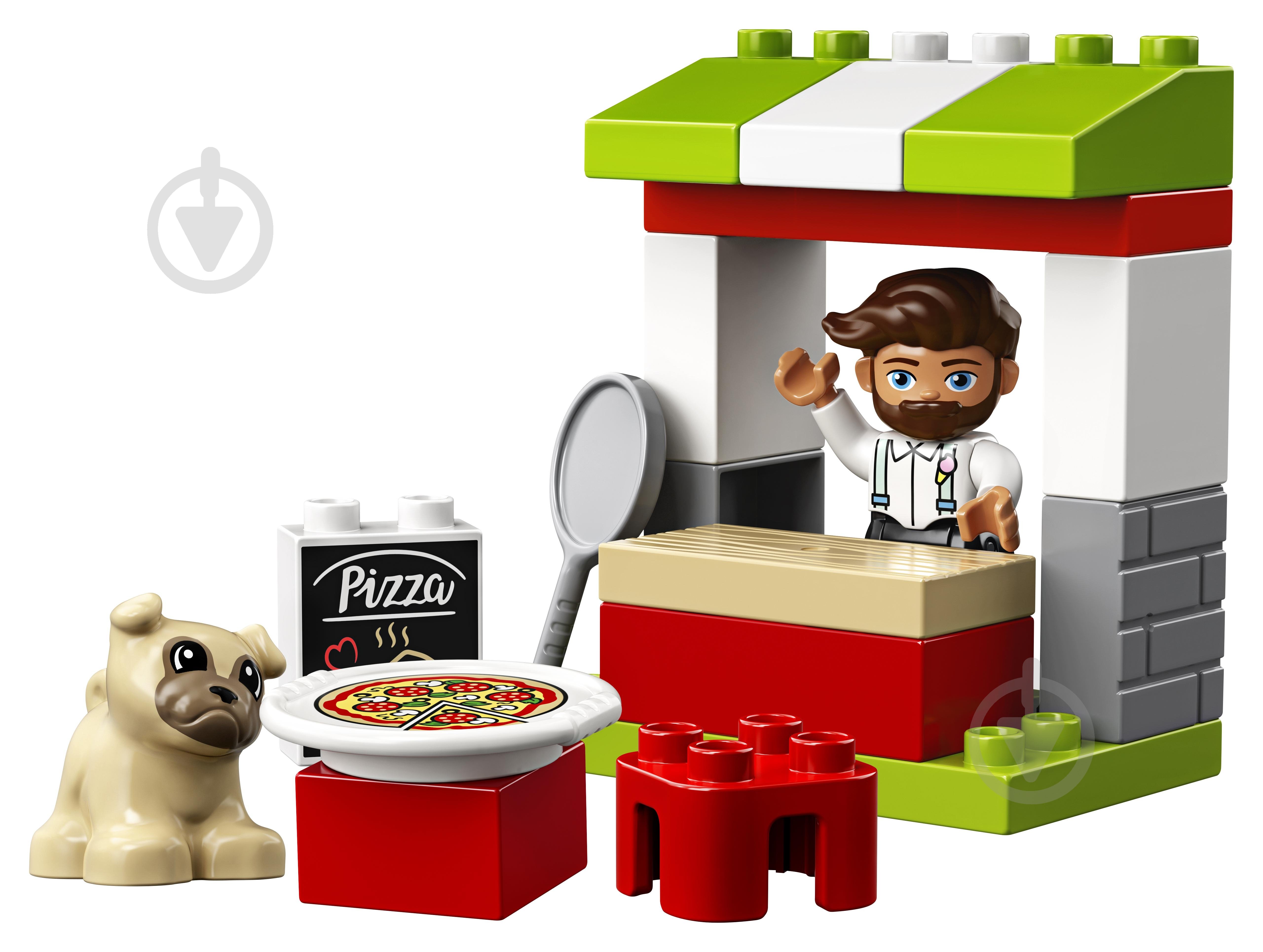 Конструктор LEGO DUPLO Лоток с пиццей 10927 - фото 3