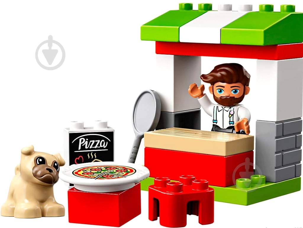 Конструктор LEGO DUPLO Лоток с пиццей 10927 - фото 10