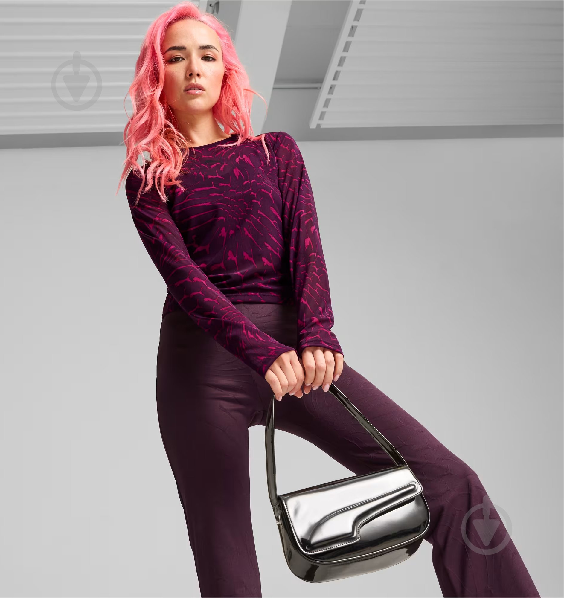 Сумка Puma FS. HOBO BAG 09079301 1,5 л черный - фото 5