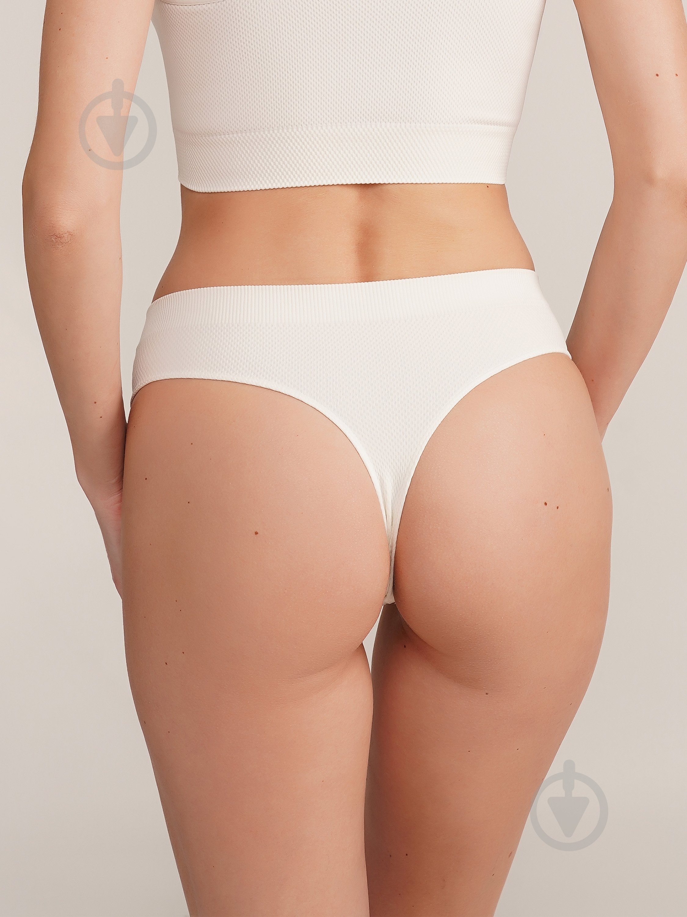 Трусы женские Giulia STRING BRIEFS GRAIN S-M ваниль - фото 3 Трусы женские Giulia STRING BRIEFS GRAIN S-M ваниль - фото 3