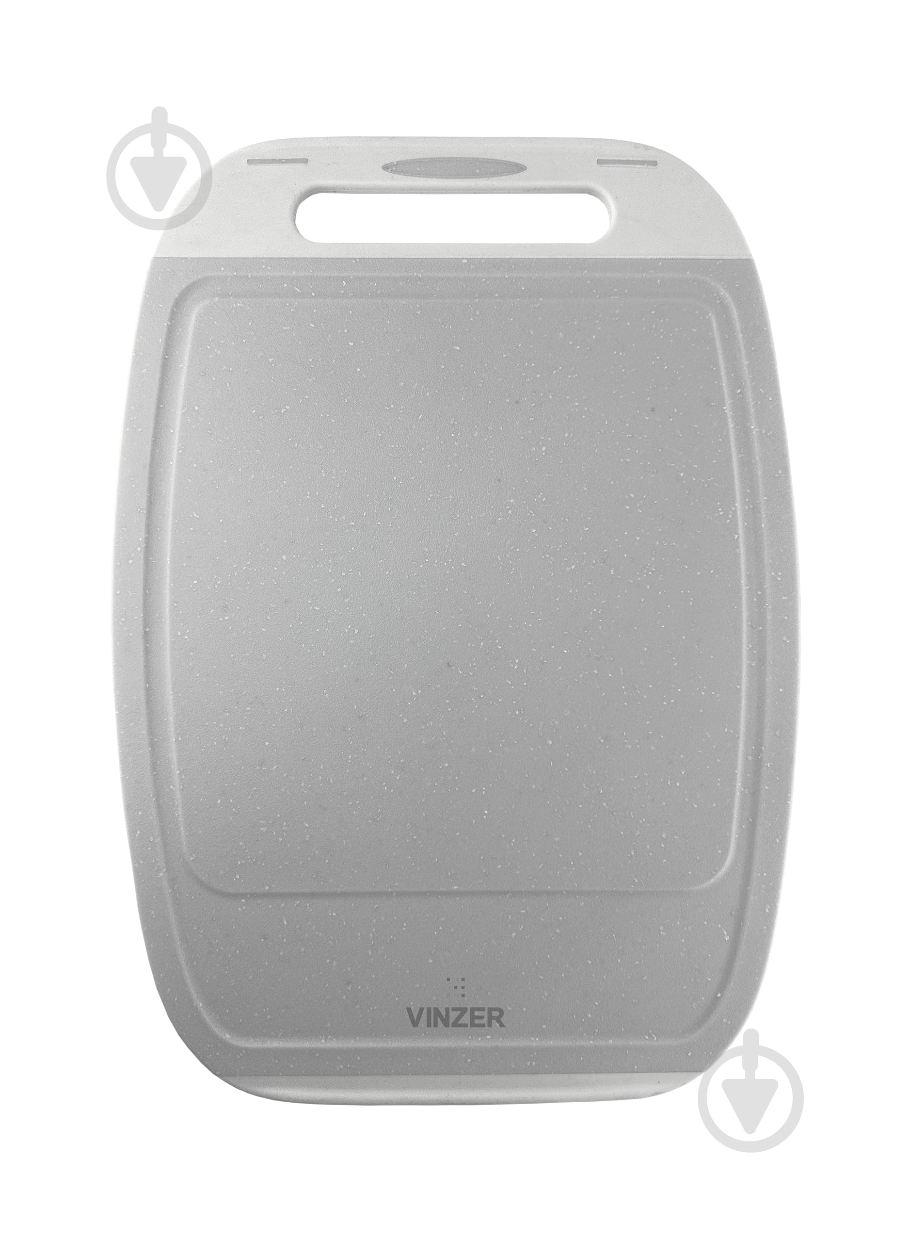 Доска разделочная Vinzer 32x23 см серая 50542 - фото 1