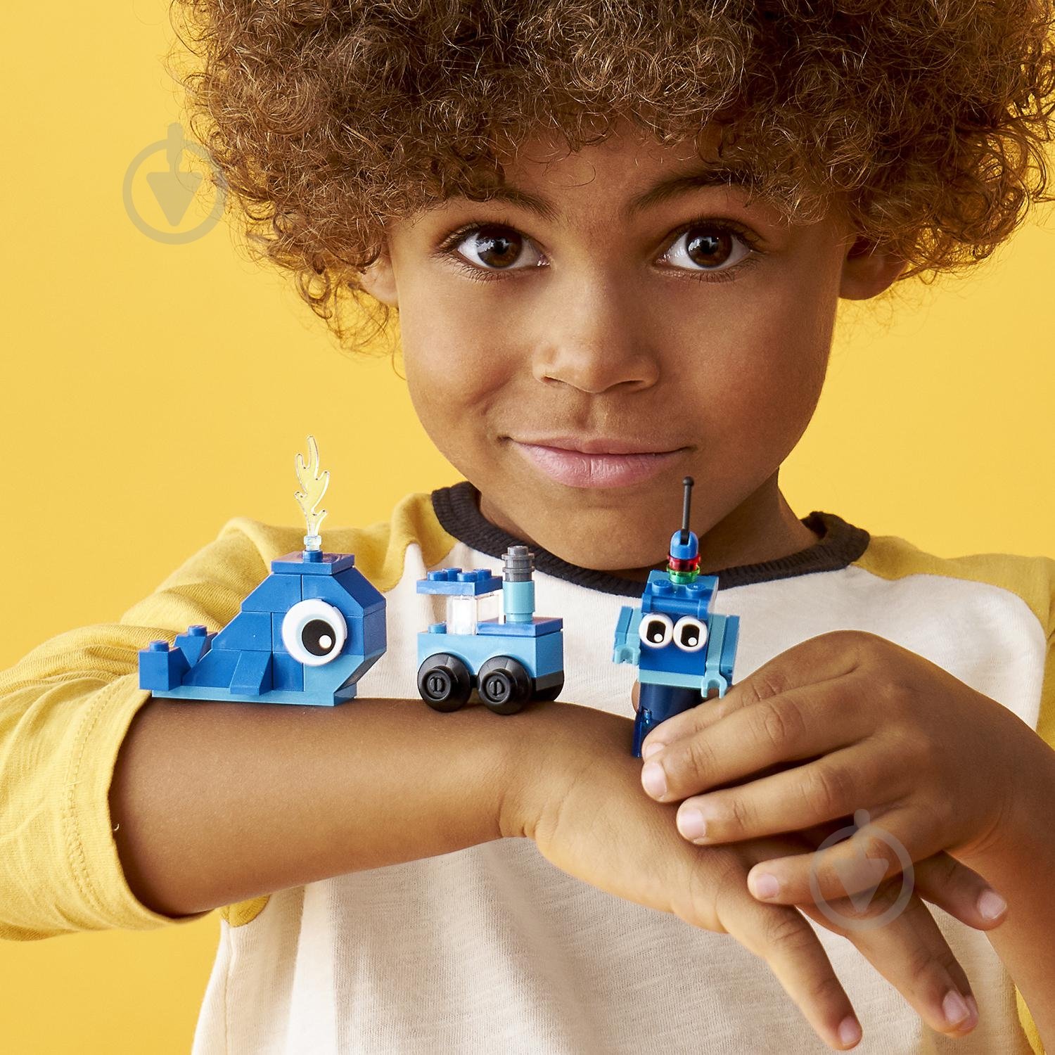 Конструктор LEGO Classic Синие кубики для творчества 11006 - фото 6