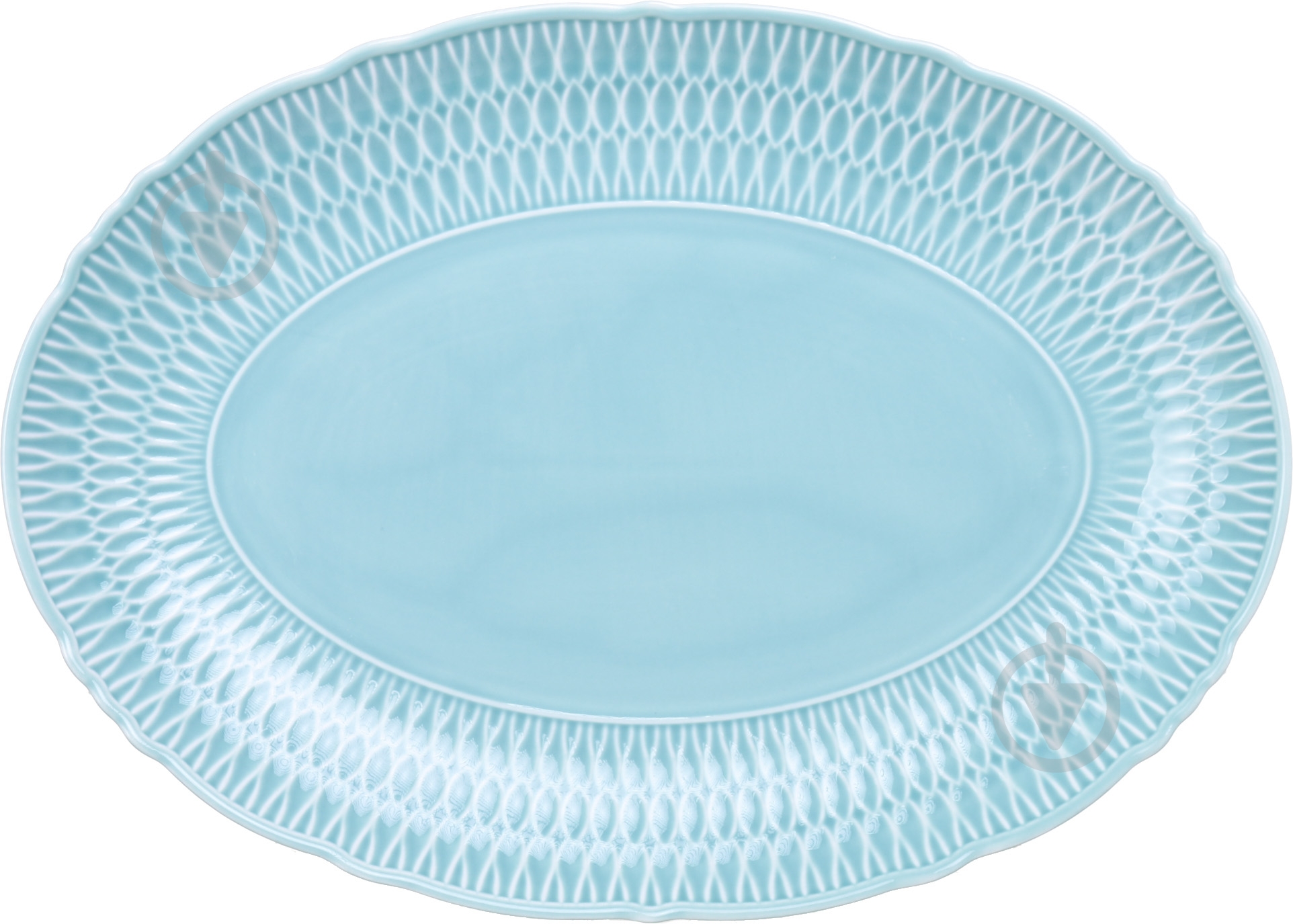 Блюдо овальное Cmielow Sofia 34 см сіре - фото 2 Блюдо овальное Cmielow Sofia 34 см сіре - фото 2