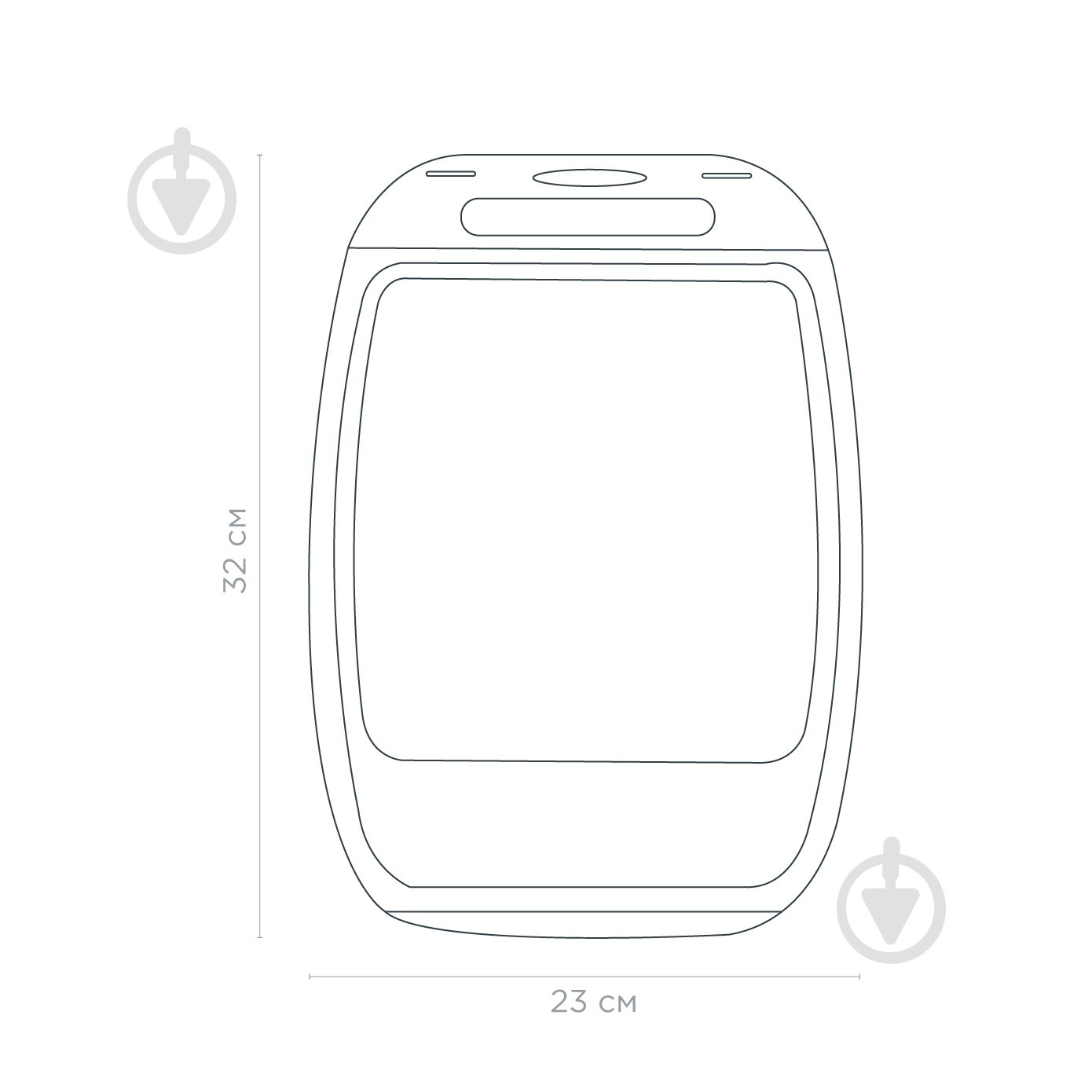 Дошка обробна Vinzer 32x23 см бежева 50544 - фото 2 Дошка обробна Vinzer 32x23 см бежева 50544 - фото 2