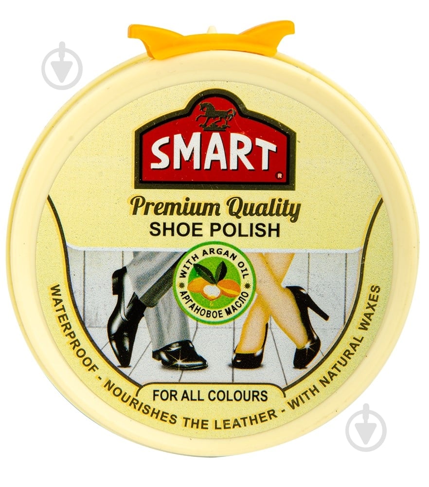 Паста Smart SHOE POLISH 50 мл прозорий - фото 1