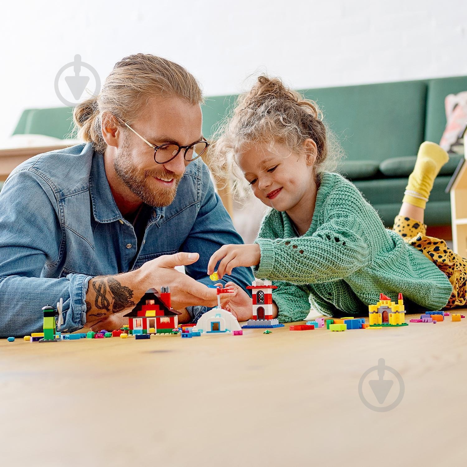 Конструктор LEGO Classic Кубики и дома 11008 - фото 12