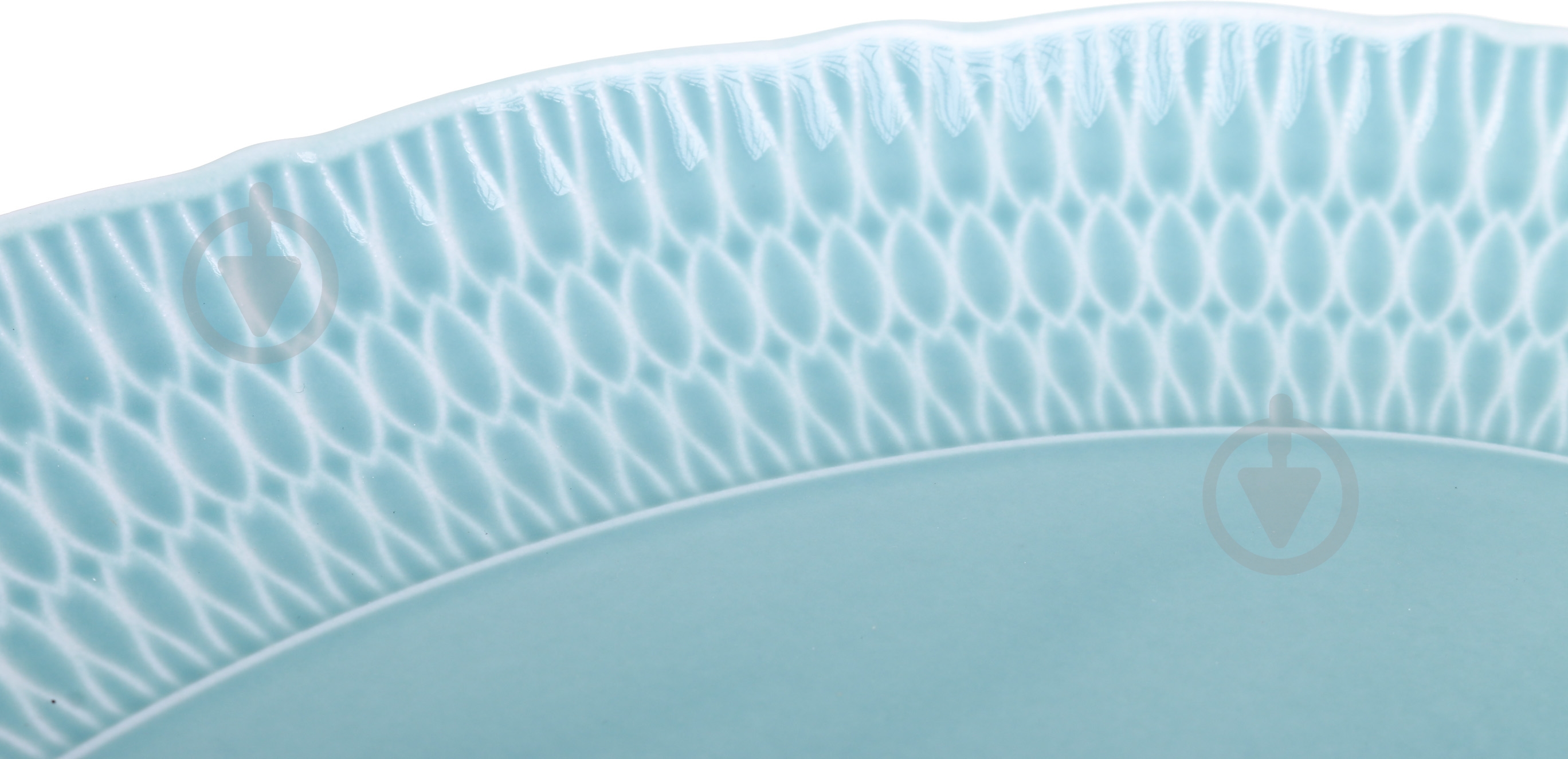 Блюдо овальное Cmielow Sofia 24 см ментоловое - фото 3 Блюдо овальное Cmielow Sofia 24 см ментоловое - фото 3