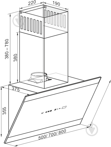 Вытяжка Kaiser AT 8435 Eco - фото 3
