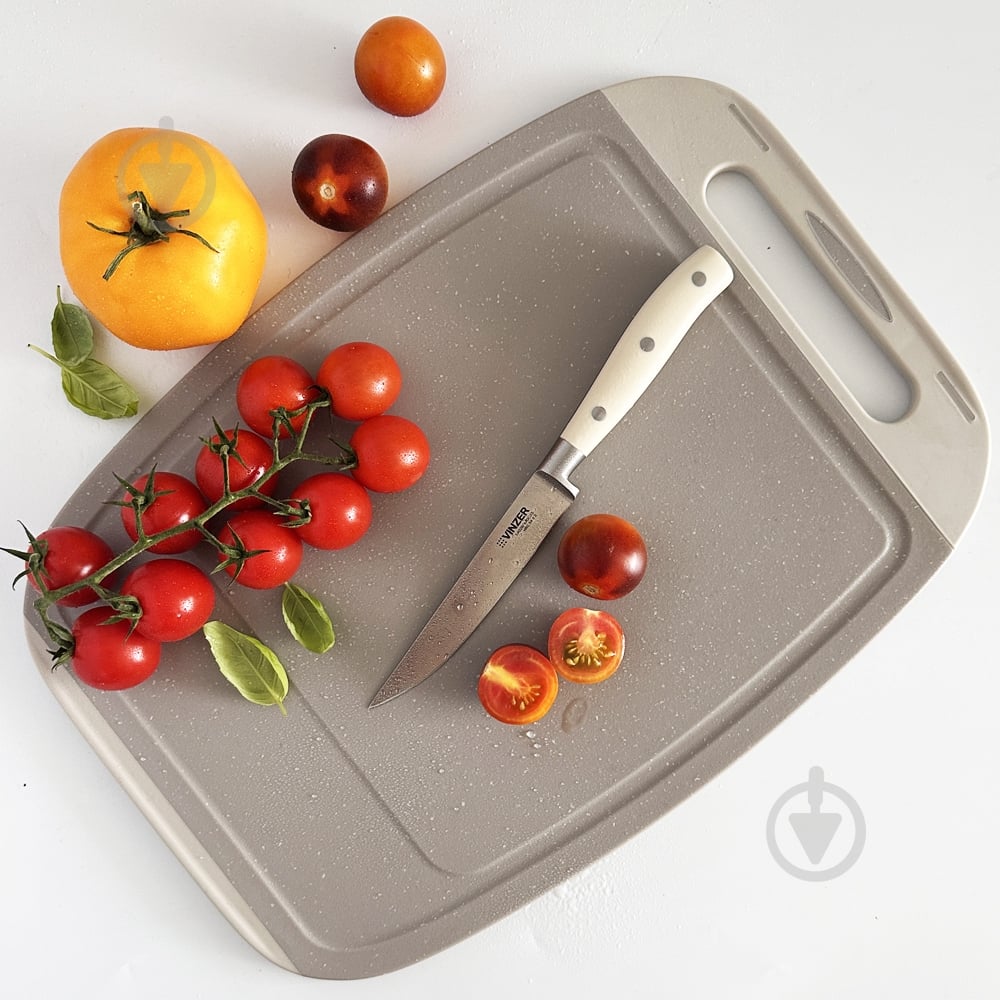 Дошка обробна Vinzer 32x23 см темно-сіра 50546 - фото 5 Дошка обробна Vinzer 32x23 см темно-сіра 50546 - фото 5