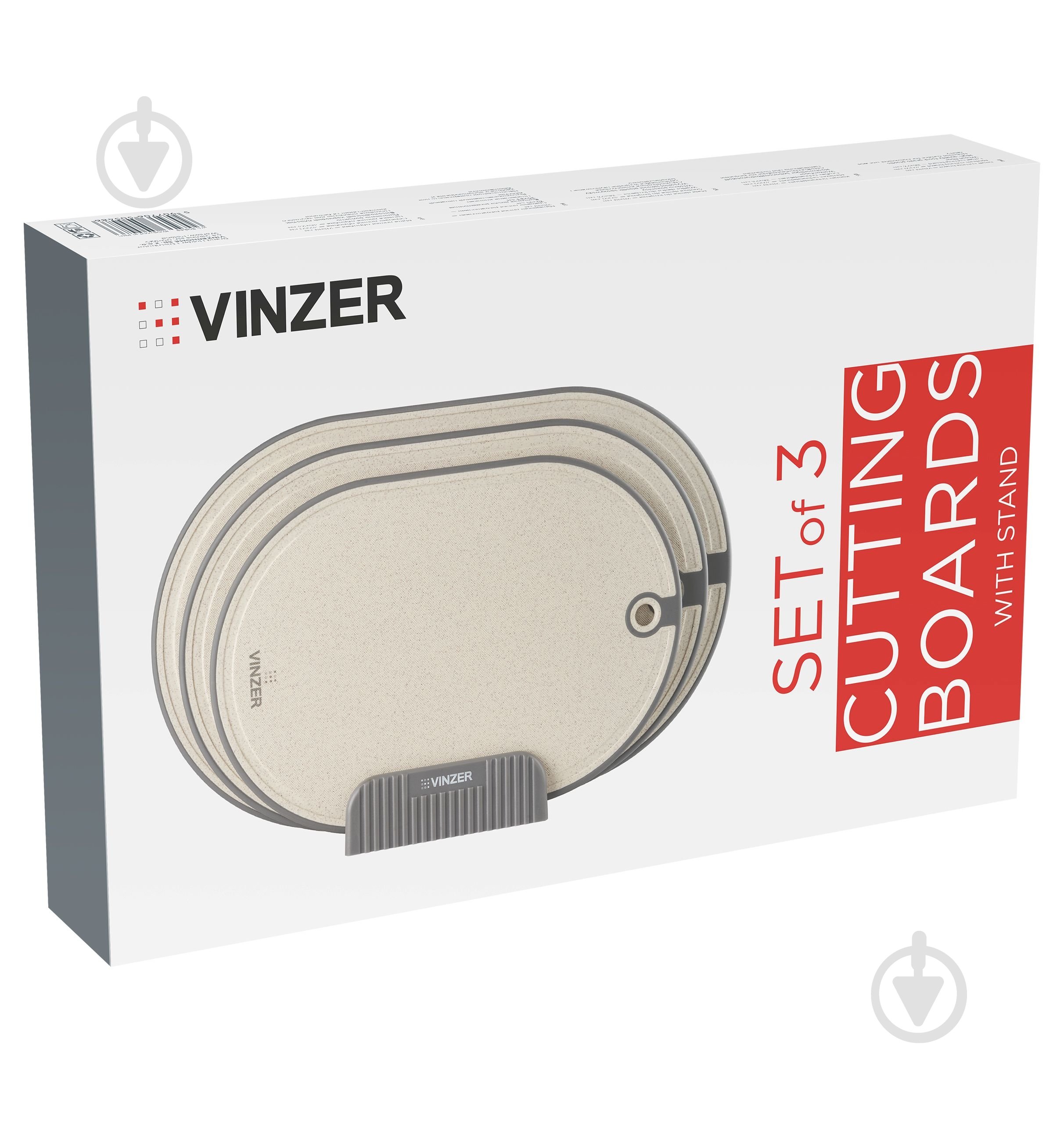 Набор досок разделочных с подставкой Vinzer с подставкой 50548 - фото 3 Набор досок разделочных с подставкой Vinzer с подставкой 50548 - фото 3