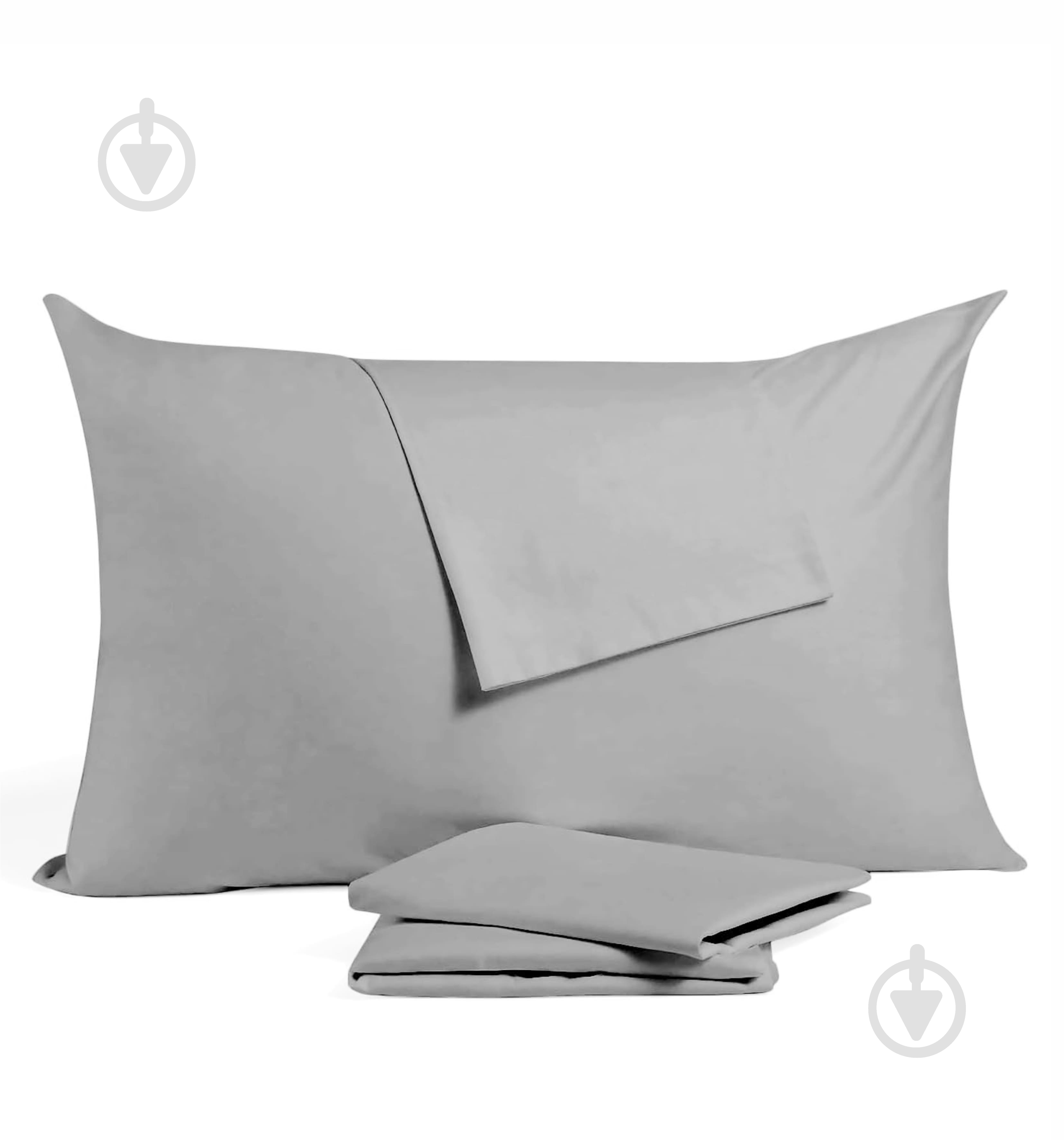 Наволочка Memory Wawe L Boston Soft Grey 40x58 см світло-сірий U-tek - фото 1