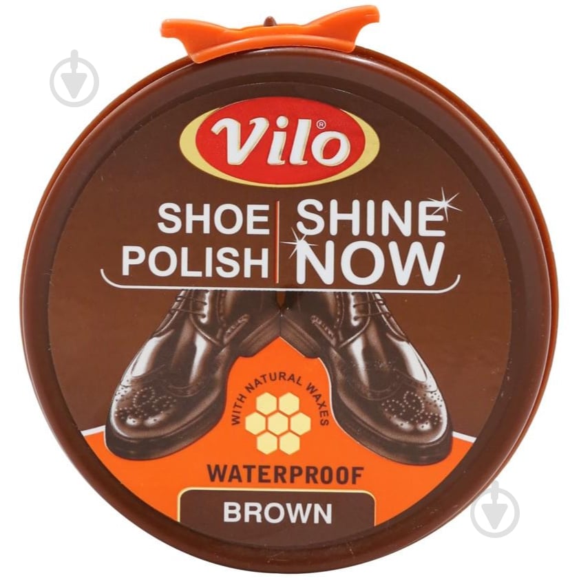 Паста Vilo WATERPROOF BROWN 50 мл коричневый - фото 1