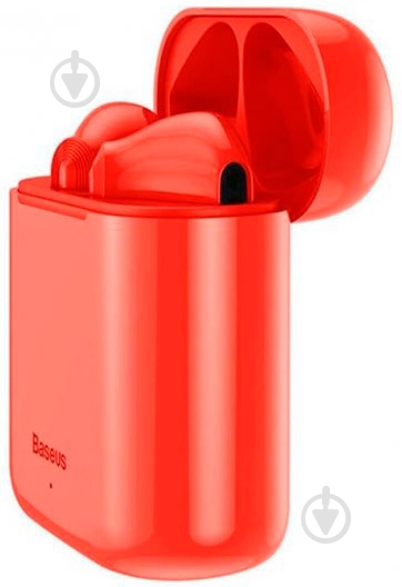Bluetooth-гарнитура BASEUS Encok TWS W09 red (NGW09-09) - фото 2 Bluetooth-гарнитура BASEUS Encok TWS W09 red (NGW09-09) - фото 2