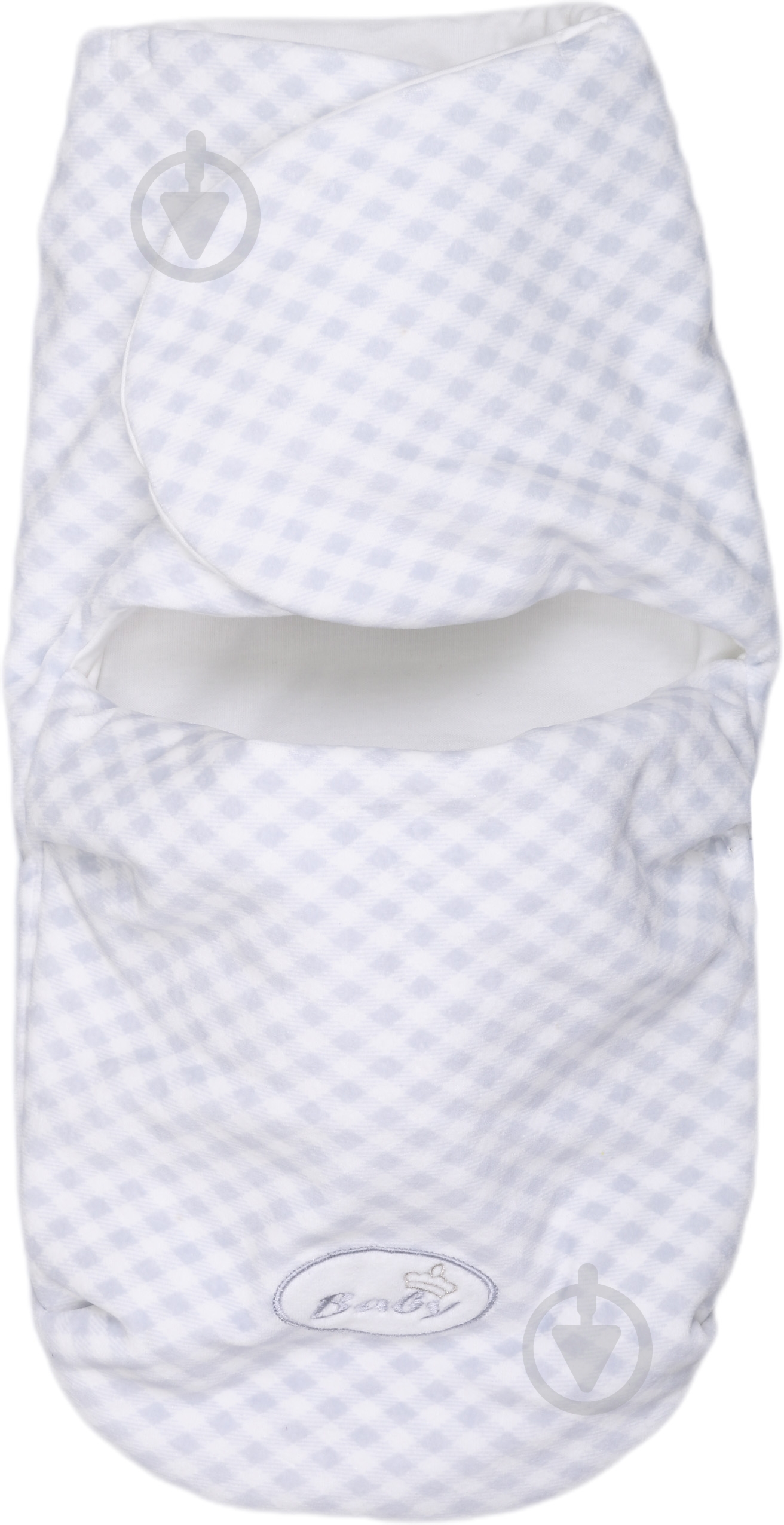 Конверт унисекс Фламинго ясельний серый - фото 2