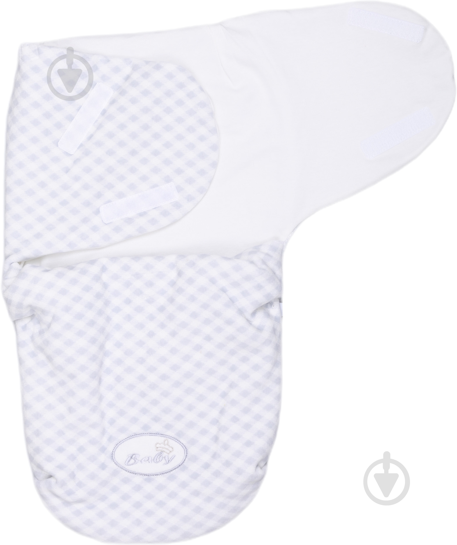 Конверт унисекс Фламинго ясельний серый - фото 3