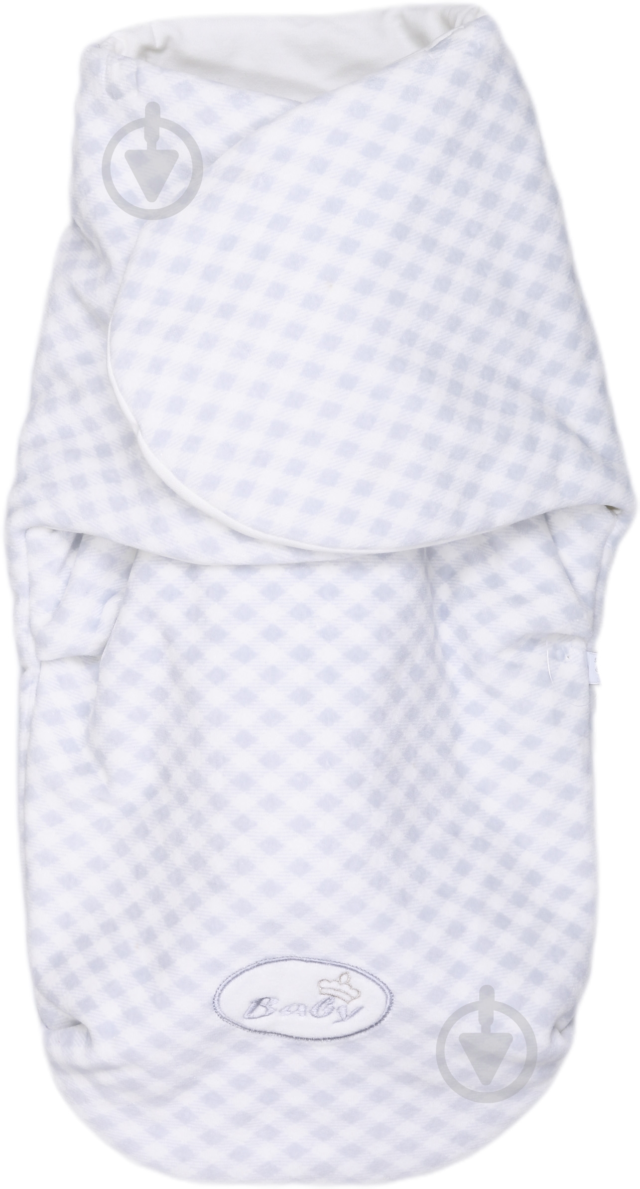 Конверт унисекс Фламинго ясельний серый - фото 6