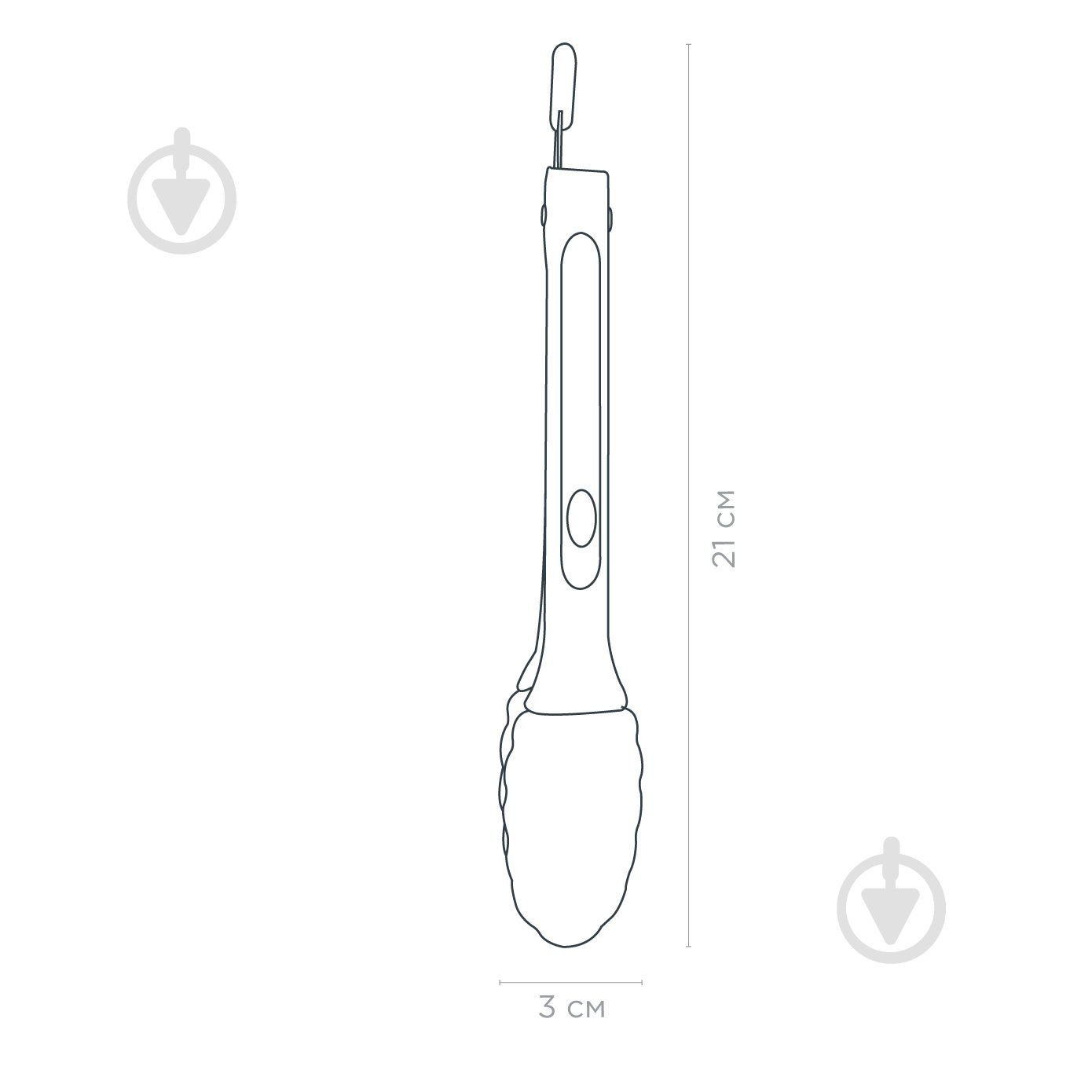 Щипці кухонні Vinzer Culinary 50676 - фото 4