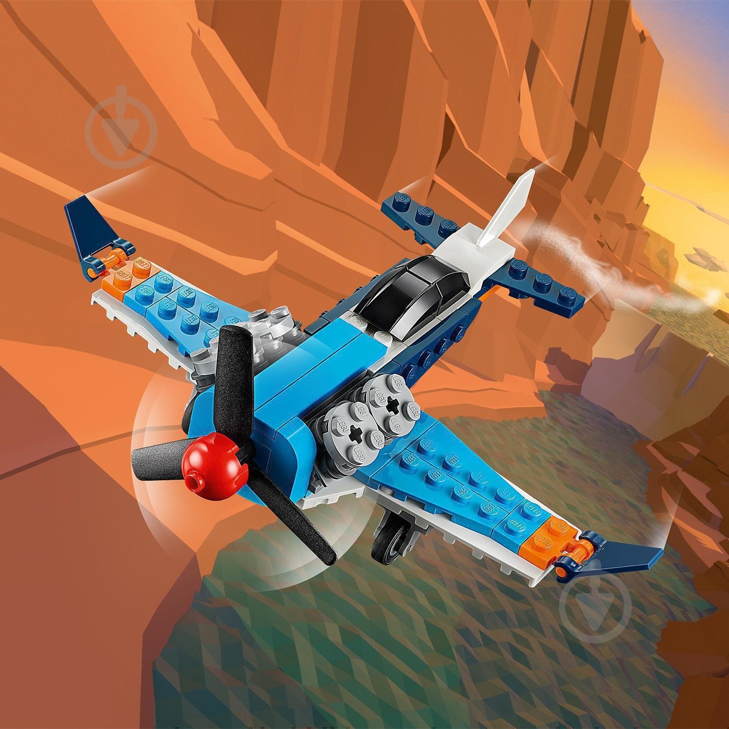 Конструктор LEGO Creator Винтовой самолет 31099 - фото 8