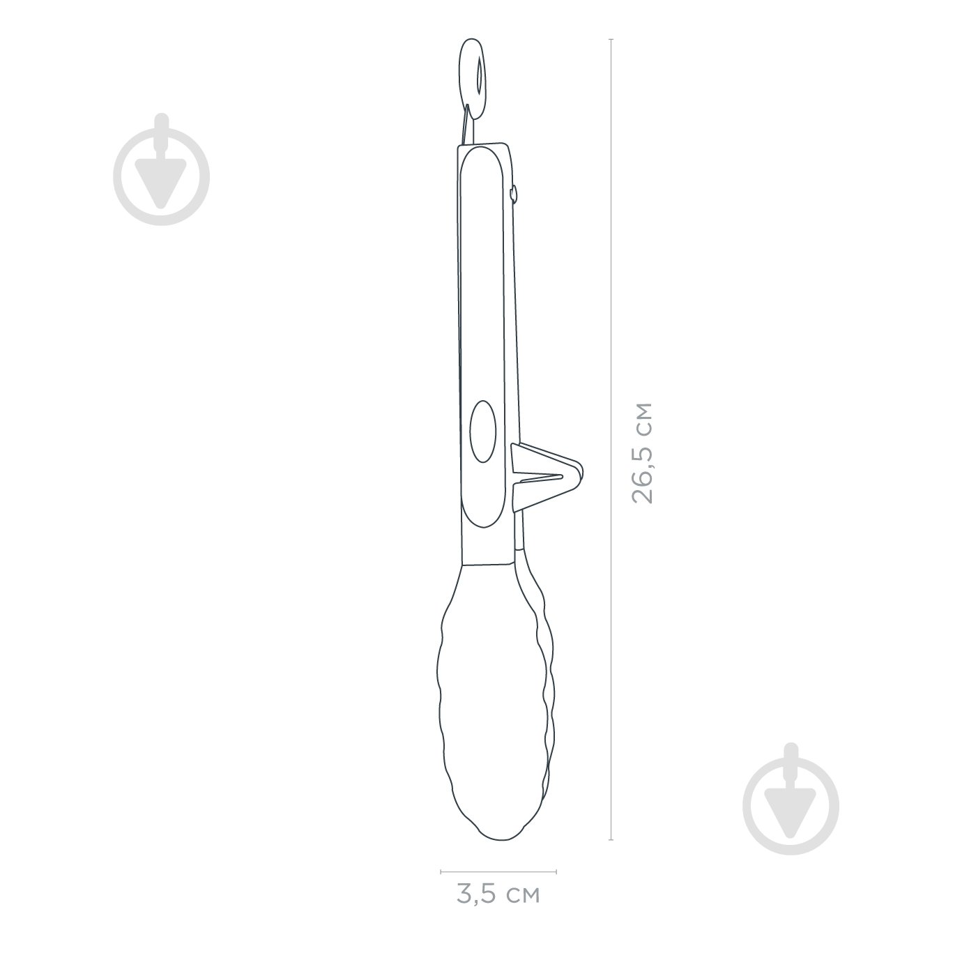 Щипцы кухонные Vinzer Culinary 50677 - фото 4