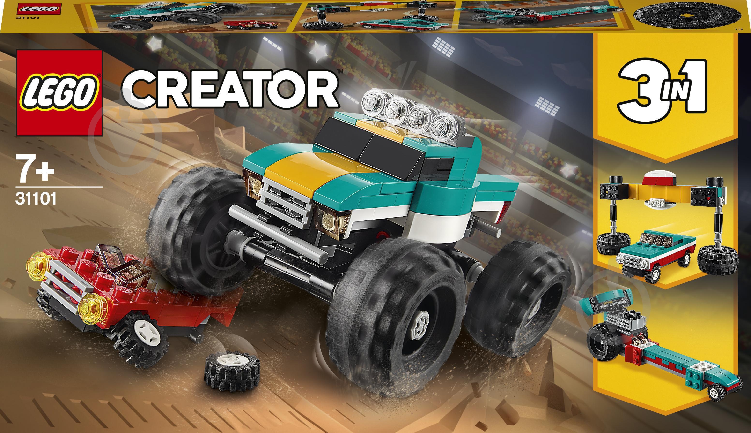 Конструктор LEGO Creator Грузовик-монстр 31101 - фото 1