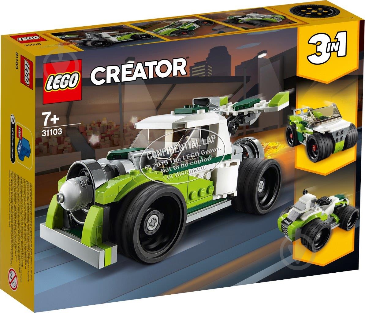 Конструктор LEGO Creator Турботрак 31103 - фото 1 Конструктор LEGO Creator Турботрак 31103 - фото 1