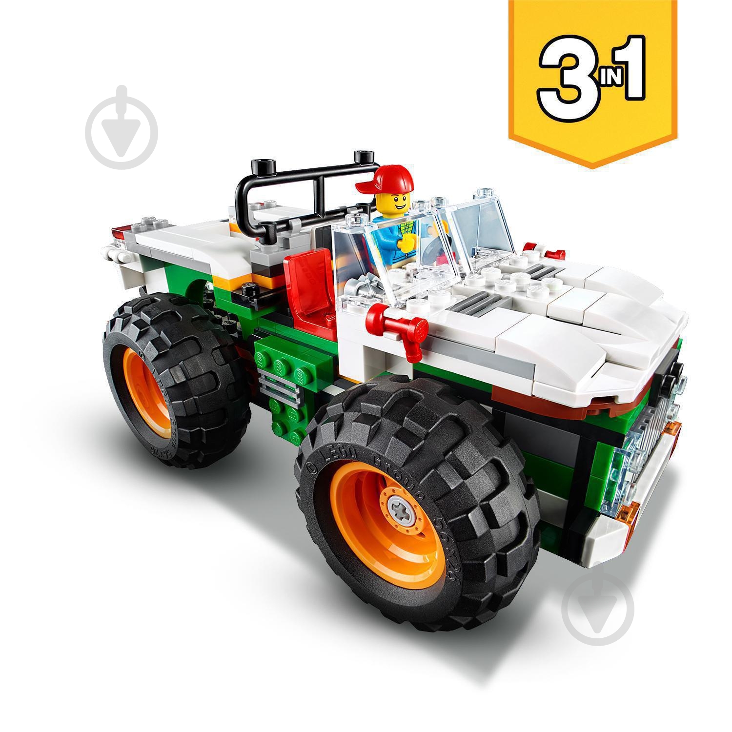 Конструктор LEGO Creator Вантажівка-монстр з гамбургерами 31104 - фото 6