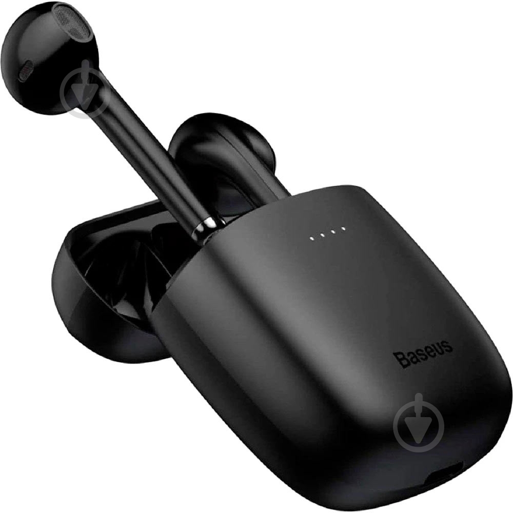 Bluetooth-гарнитура BASEUS Encok TWS W04 Pro black (NGW04P-01) - фото 3