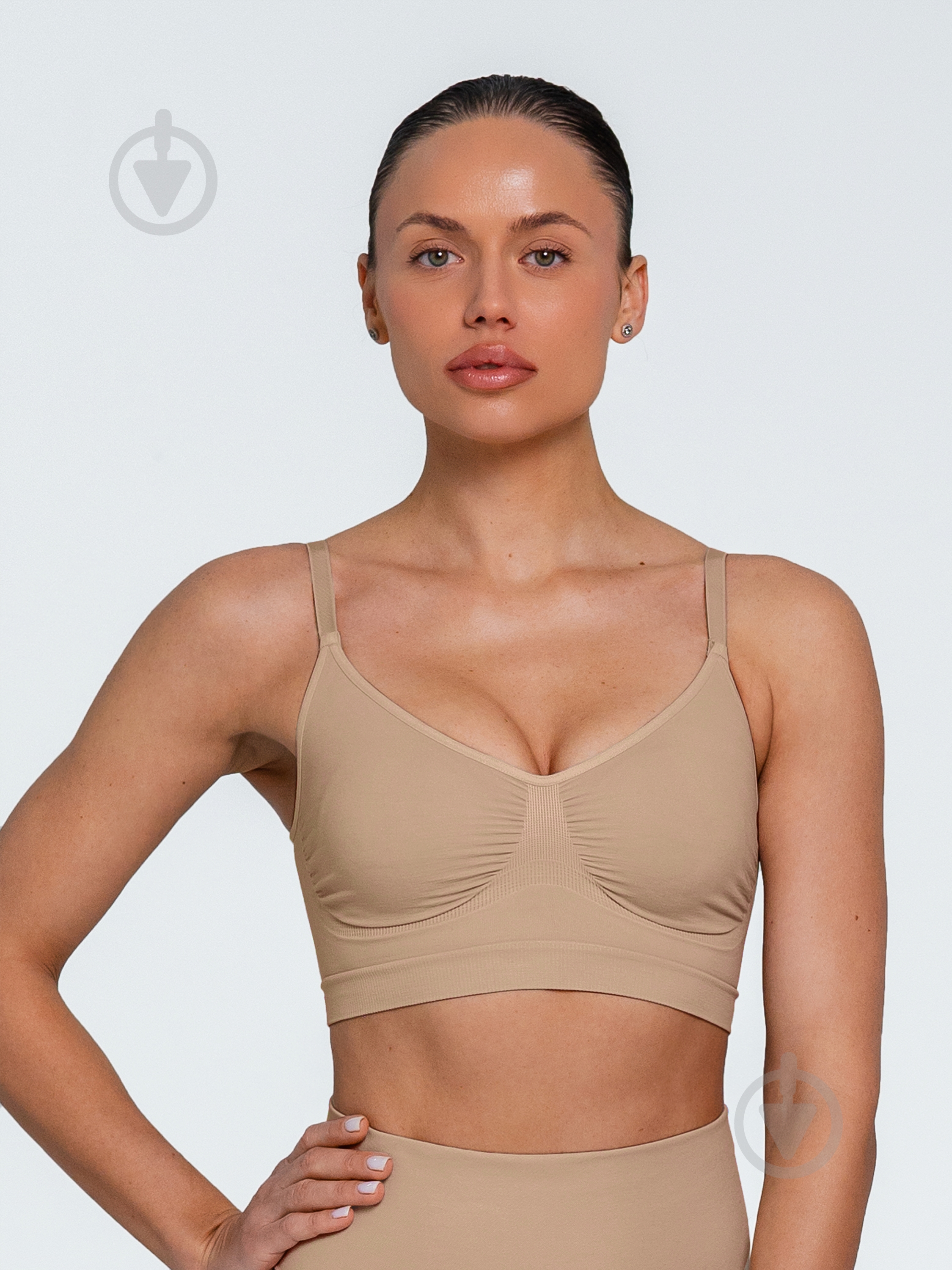 Бюстгальтер Giulia BRA SHAPEWEAR р. S/M бежевый - фото 2