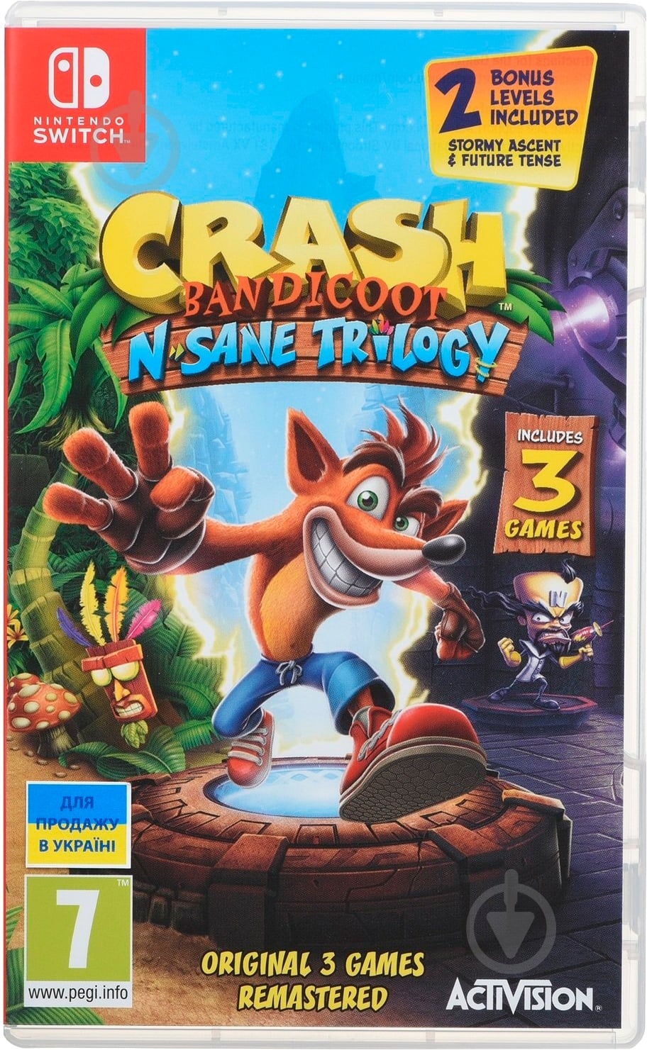 ᐉ Гра Sony Crash Bandicoot N'sane Trilogy (Nintendo Switch