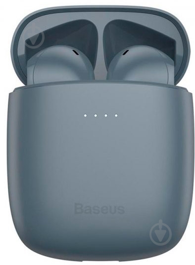 Bluetooth-гарнитура BASEUS Encok TWS W04 Pro grey (NGW04P-0G) - фото 4
