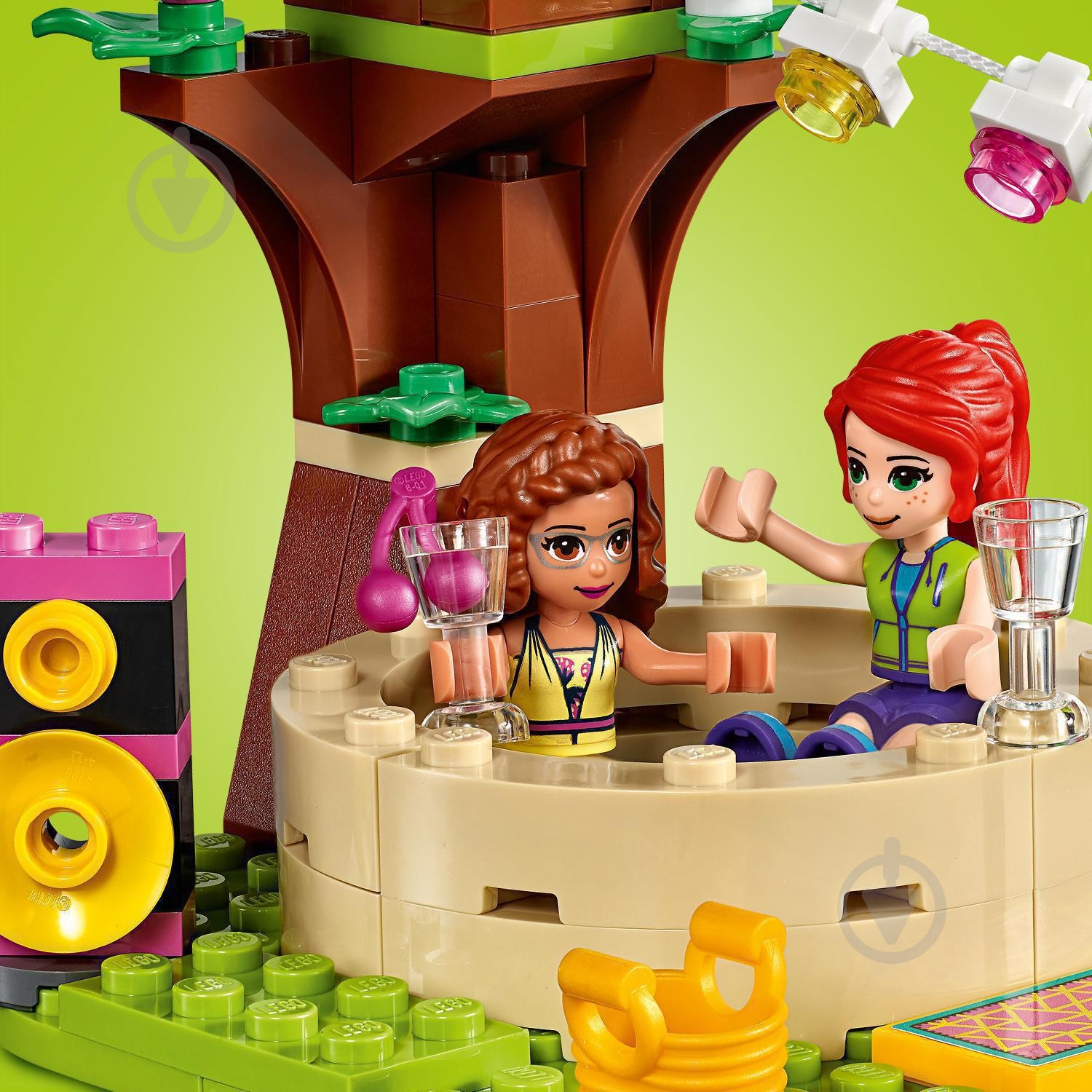 Конструктор LEGO Friends Кемпинг на природе 41392 - фото 6