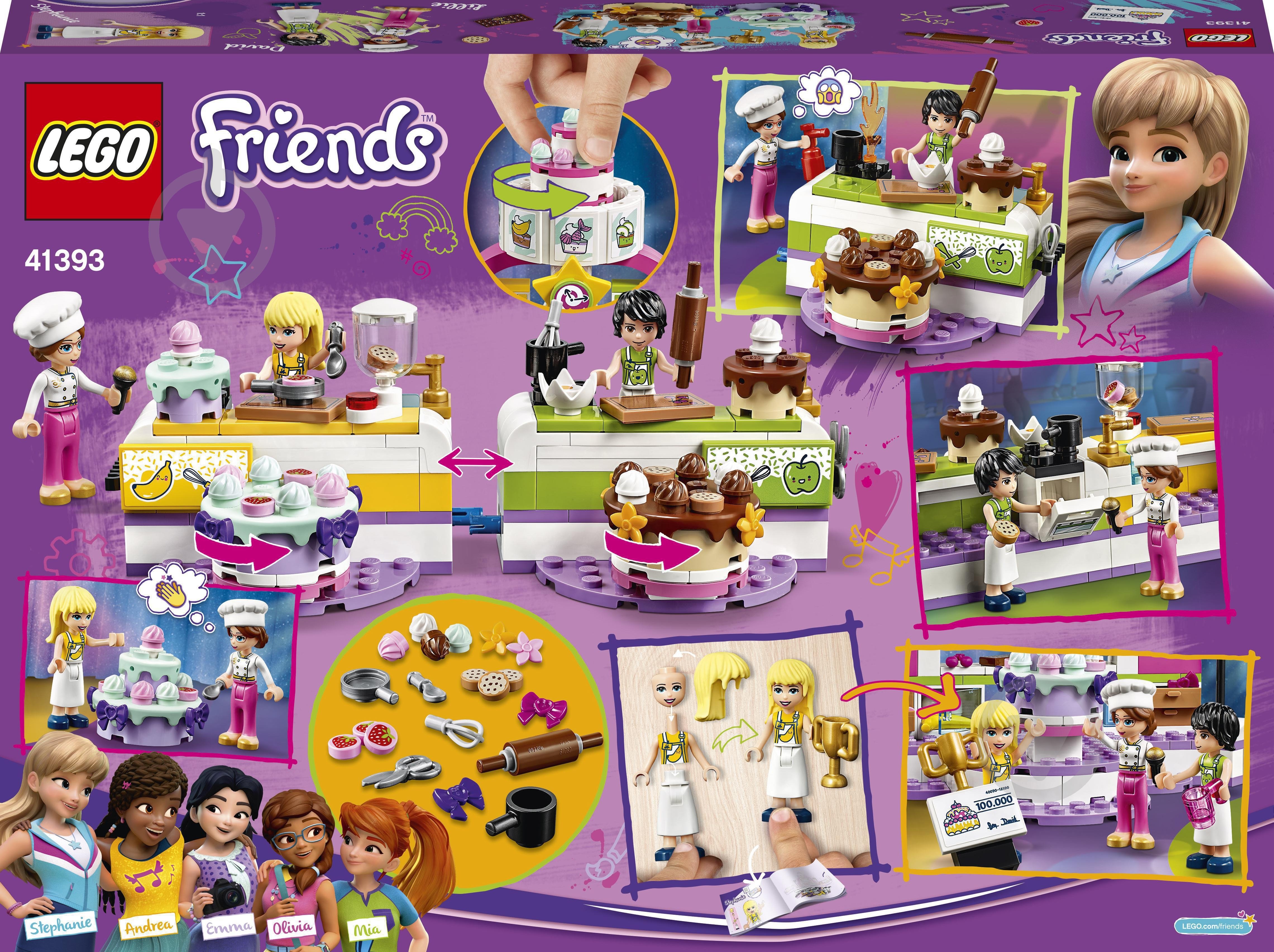 Конструктор LEGO Friends Соревнование кондитеров 41393 - фото 3