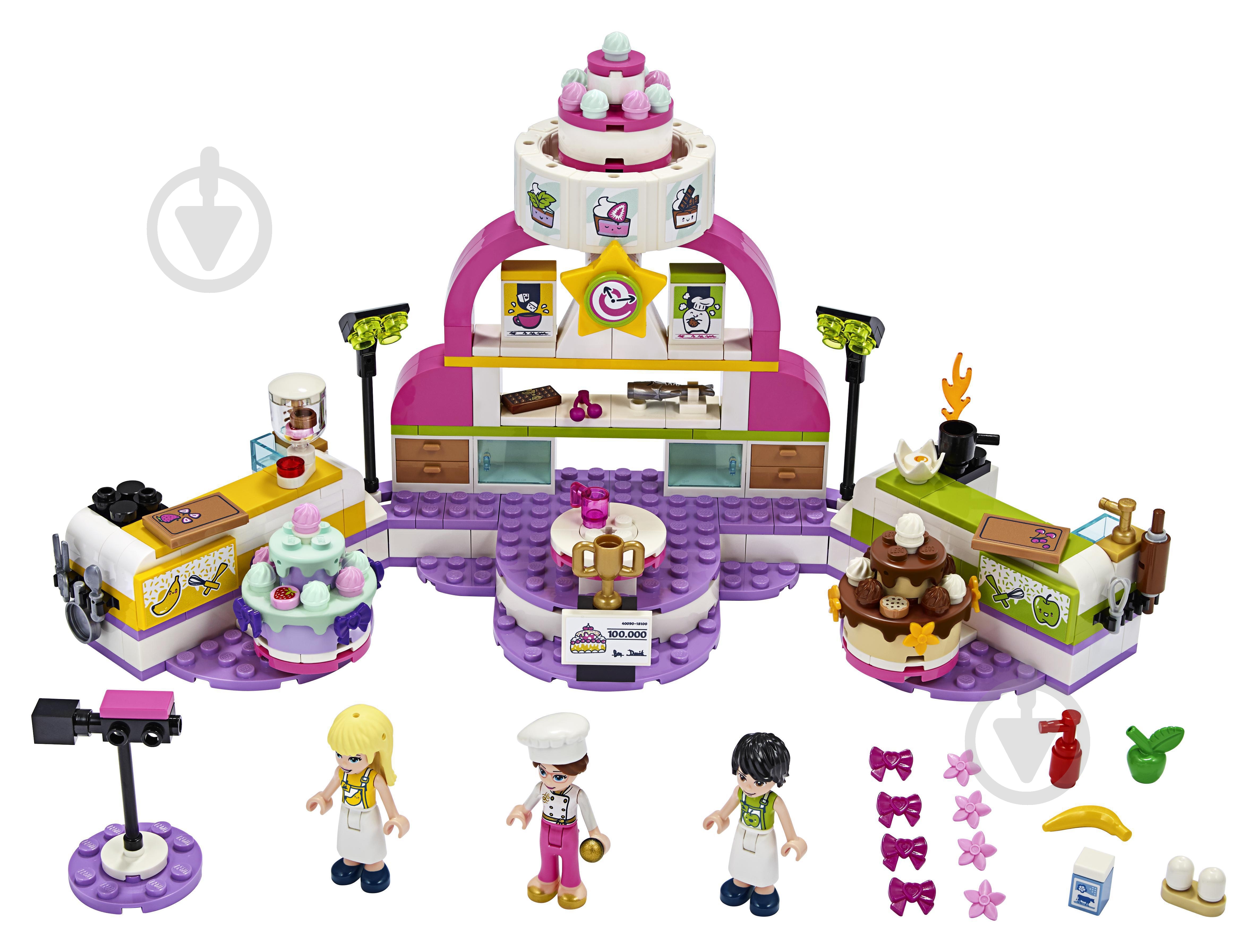 Конструктор LEGO Friends Соревнование кондитеров 41393 - фото 5
