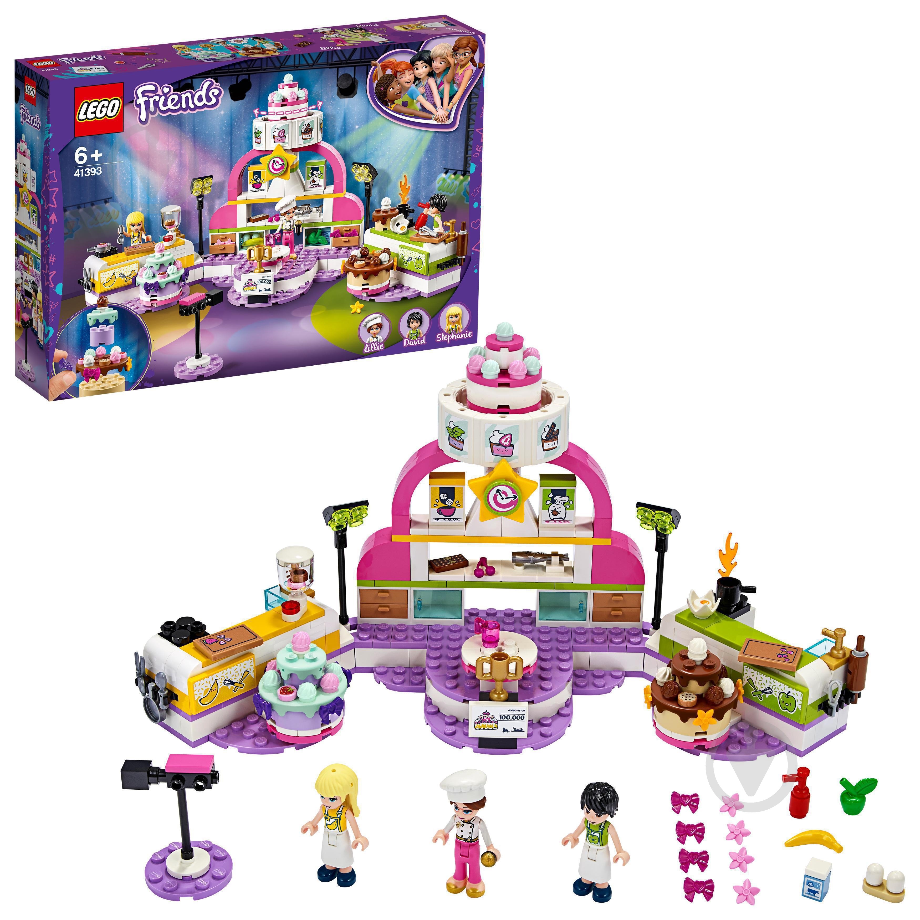 Конструктор LEGO Friends Соревнование кондитеров 41393 - фото 2