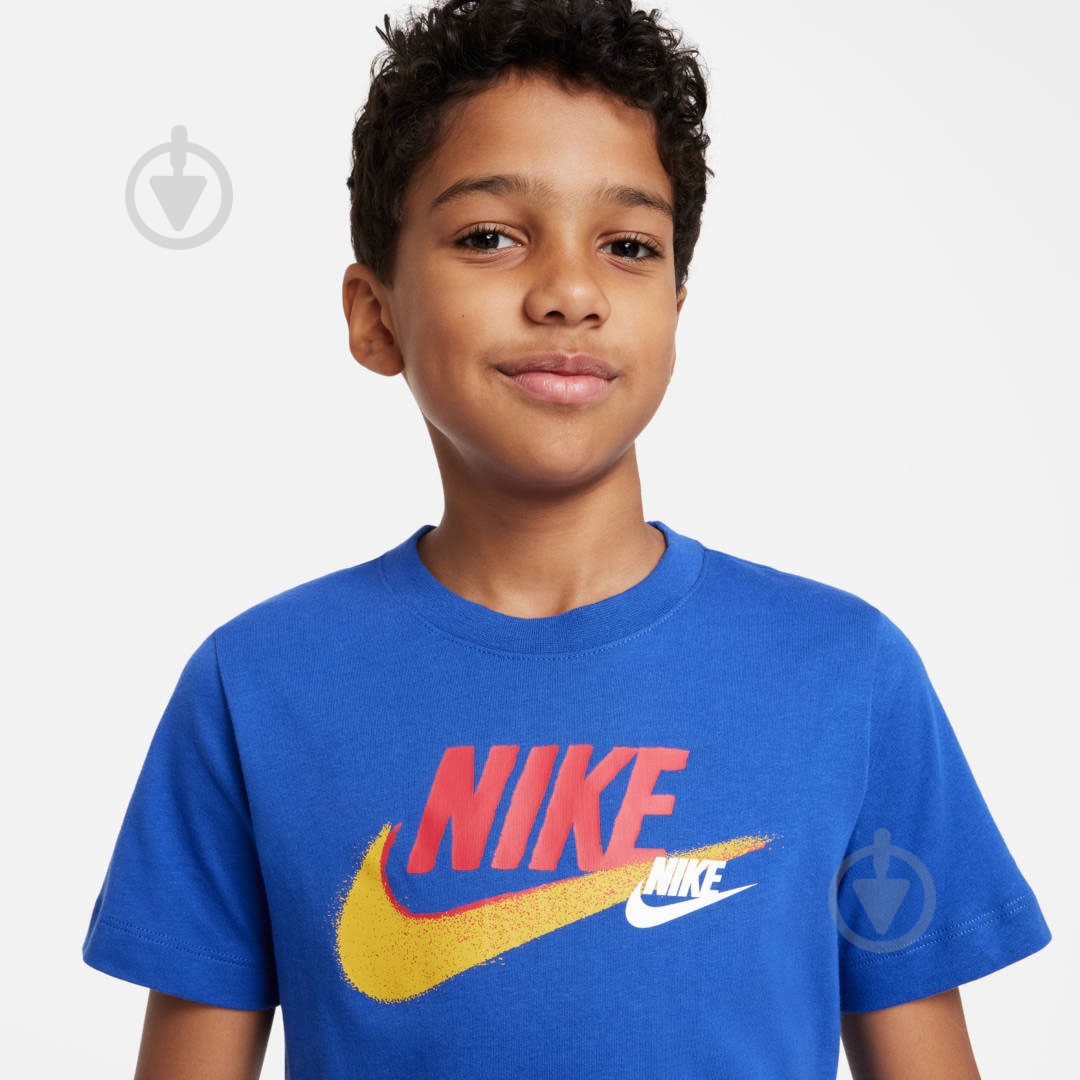 Футболка Nike FD1201-480 р.S синий - фото 3 Футболка Nike FD1201-480 р.S синий - фото 3