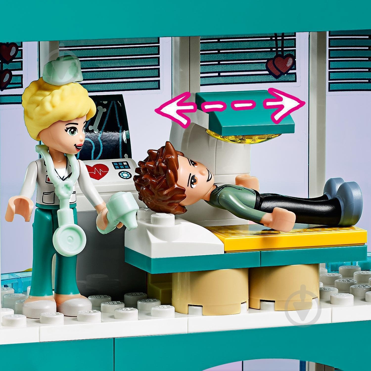 Конструктор LEGO Friends Лікарня в Хартлейк-Сіті 41394 - фото 7