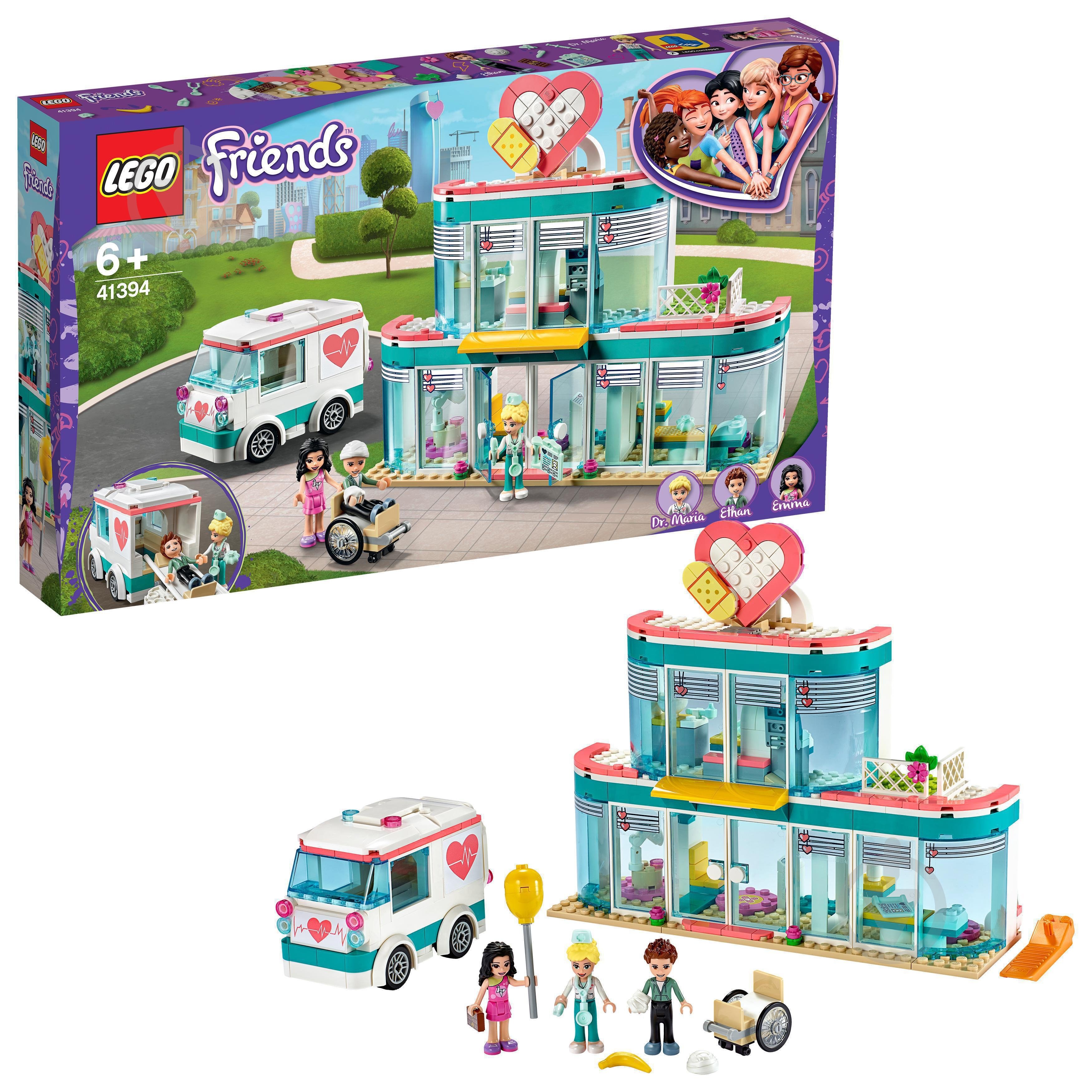 Конструктор LEGO Friends Лікарня в Хартлейк-Сіті 41394 - фото 2