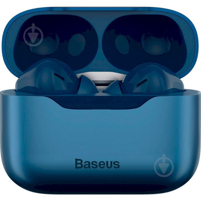 Bluetooth-гарнітура BASEUS Simu ANC S1 Pro blue (NGS1P-03) - фото 1 Bluetooth-гарнітура BASEUS Simu ANC S1 Pro blue (NGS1P-03) - фото 1