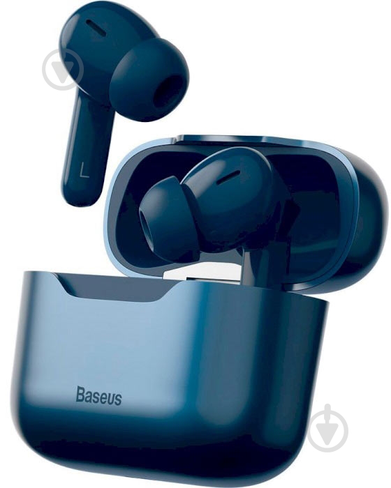 Bluetooth-гарнітура BASEUS Simu ANC S1 Pro blue (NGS1P-03) - фото 2 Bluetooth-гарнітура BASEUS Simu ANC S1 Pro blue (NGS1P-03) - фото 2
