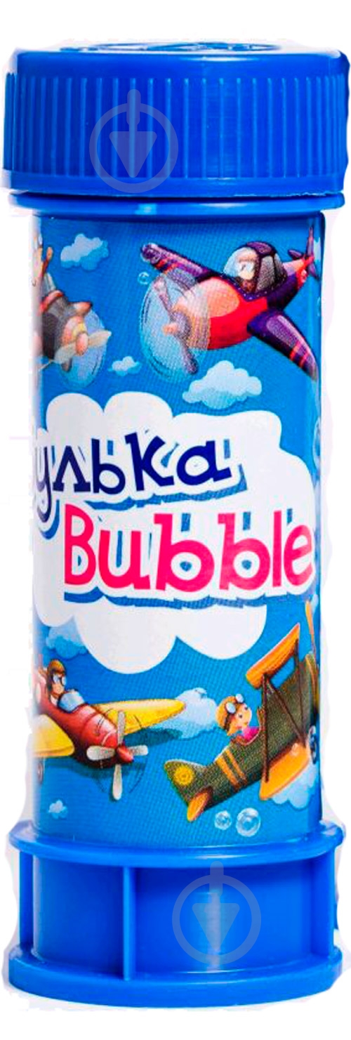 Мыльные пузыри Булька Bubble 60 мл Самолеты - фото 1 Мыльные пузыри Булька Bubble 60 мл Самолеты - фото 1