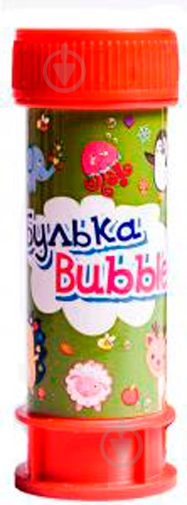 Мыльные пузыри Булька Bubble 60 мл Звери - фото 1 Мыльные пузыри Булька Bubble 60 мл Звери - фото 1