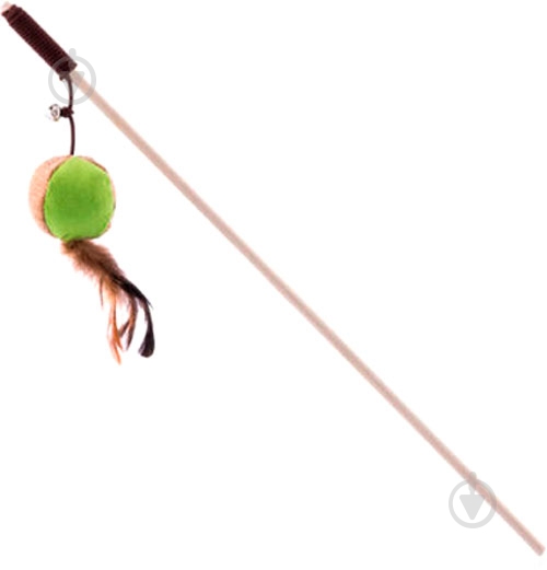 Дражнилка для котів 40 см різнокольоровий (491001560) - фото 1 Дражнилка для котів 40 см різнокольоровий (491001560) - фото 1