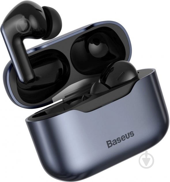 Bluetooth-гарнитура BASEUS Simu ANC S1 Pro Tarnish black (NGS1P-0A) - фото 2 Bluetooth-гарнитура BASEUS Simu ANC S1 Pro Tarnish black (NGS1P-0A) - фото 2