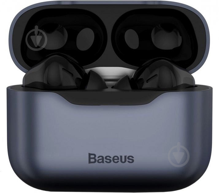 Bluetooth-гарнитура BASEUS Simu ANC S1 Pro Tarnish black (NGS1P-0A) - фото 1 Bluetooth-гарнитура BASEUS Simu ANC S1 Pro Tarnish black (NGS1P-0A) - фото 1