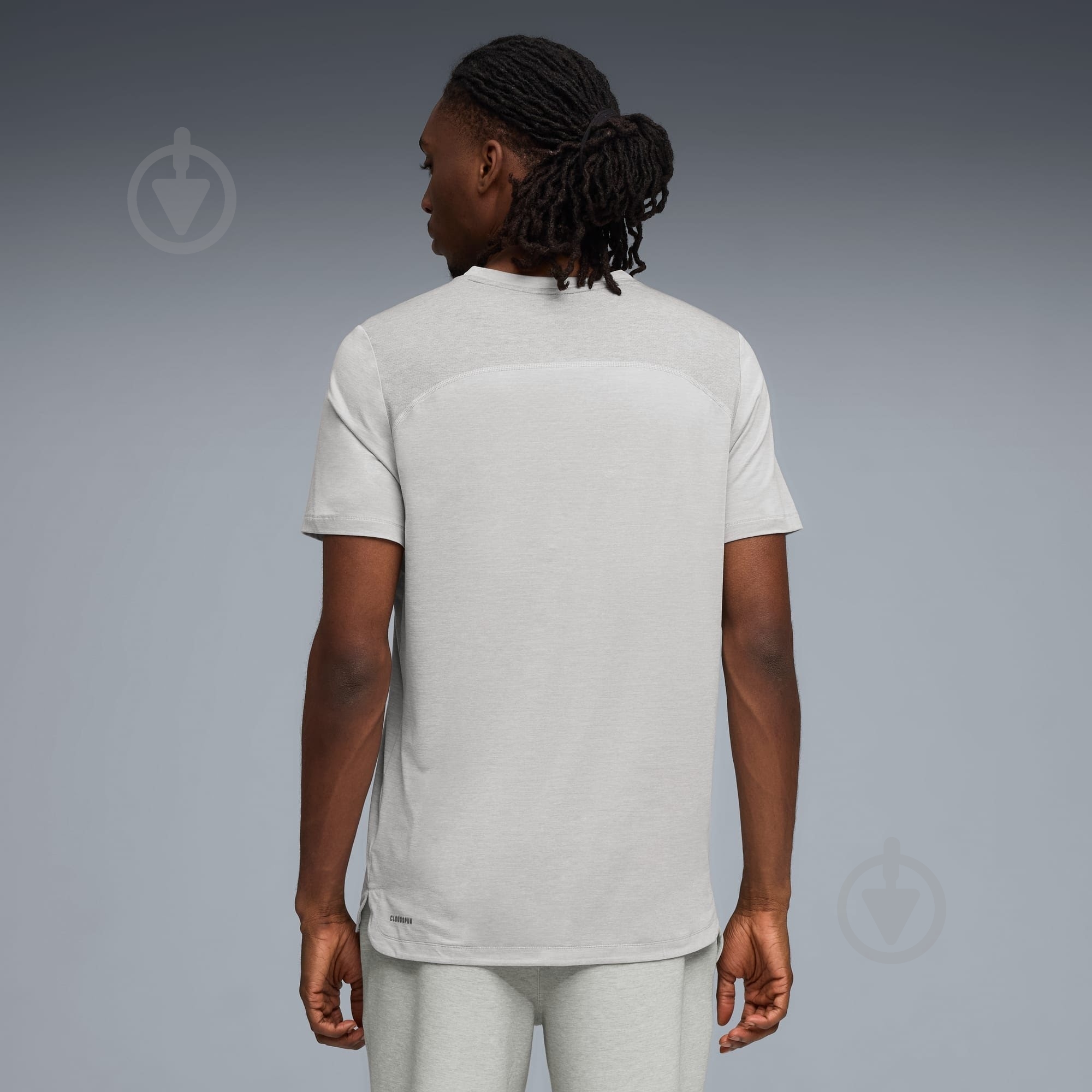 Футболка Puma M CLOUDSPUN TEE 52759304 р.L сірий - фото 4