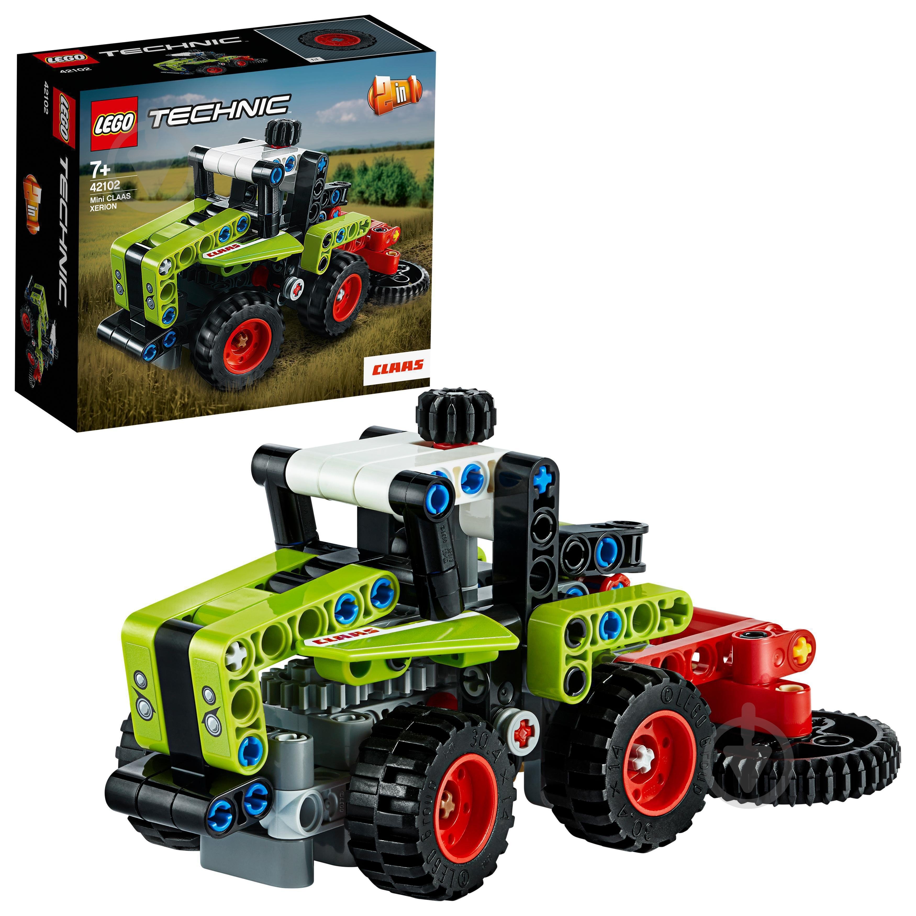 Конструктор LEGO Technic Mini Claas Xerion 42102 - фото 2 Конструктор LEGO Technic Mini Claas Xerion 42102 - фото 2